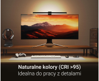 Silver Monkey Lampka do monitora z pilotem i czujnikiem otoczenia LB300 - 1361013 - zdjęcie 7